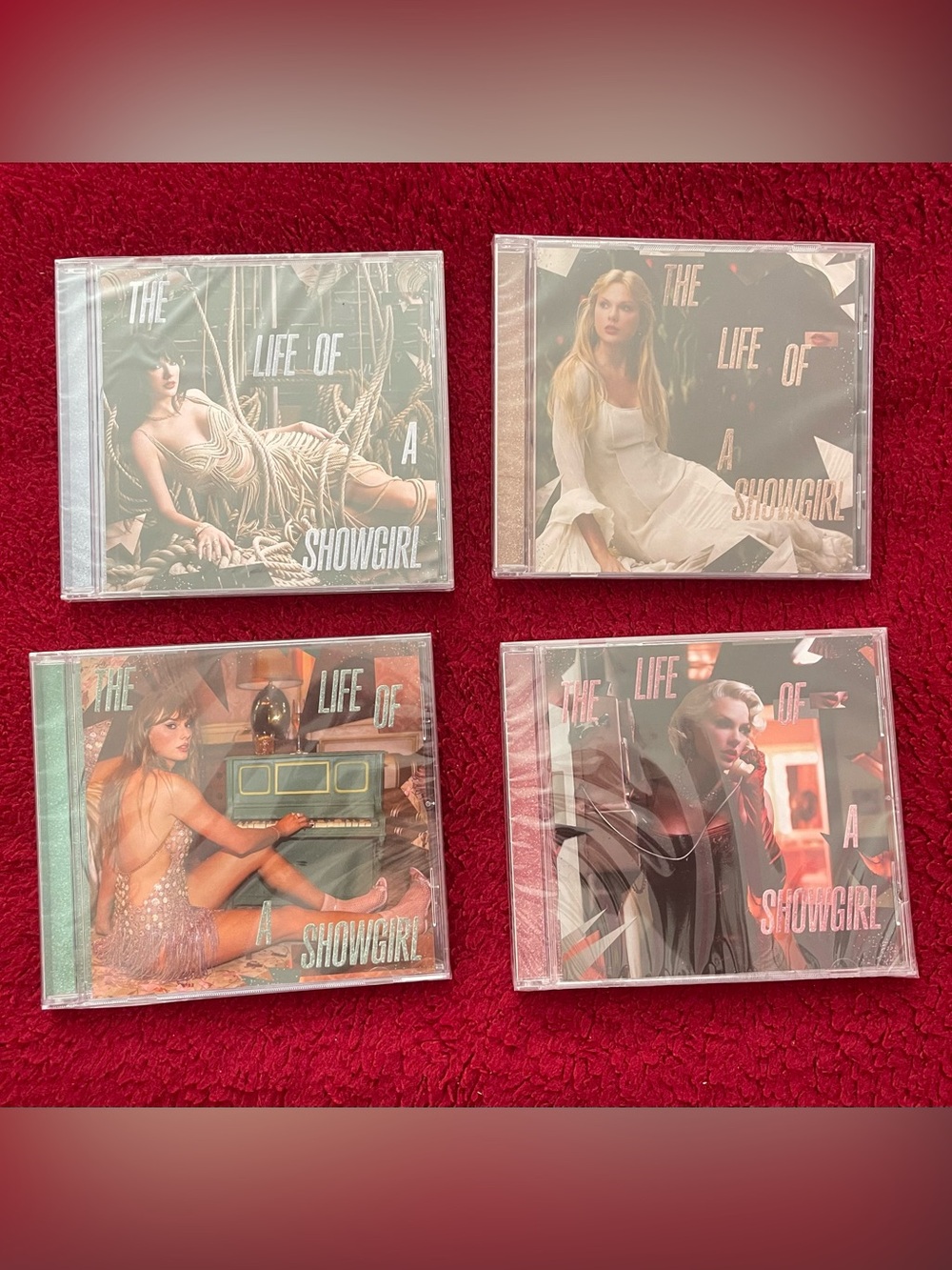 SEALED! Taylor Swift Life of A Showgirl Acoustic CD Set